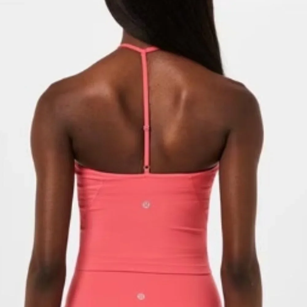 LULULEMON Align T-Strap Tank Top Pink Glaze - Picture 2 of 6